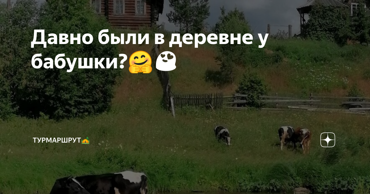 У Бабушки В Деревне