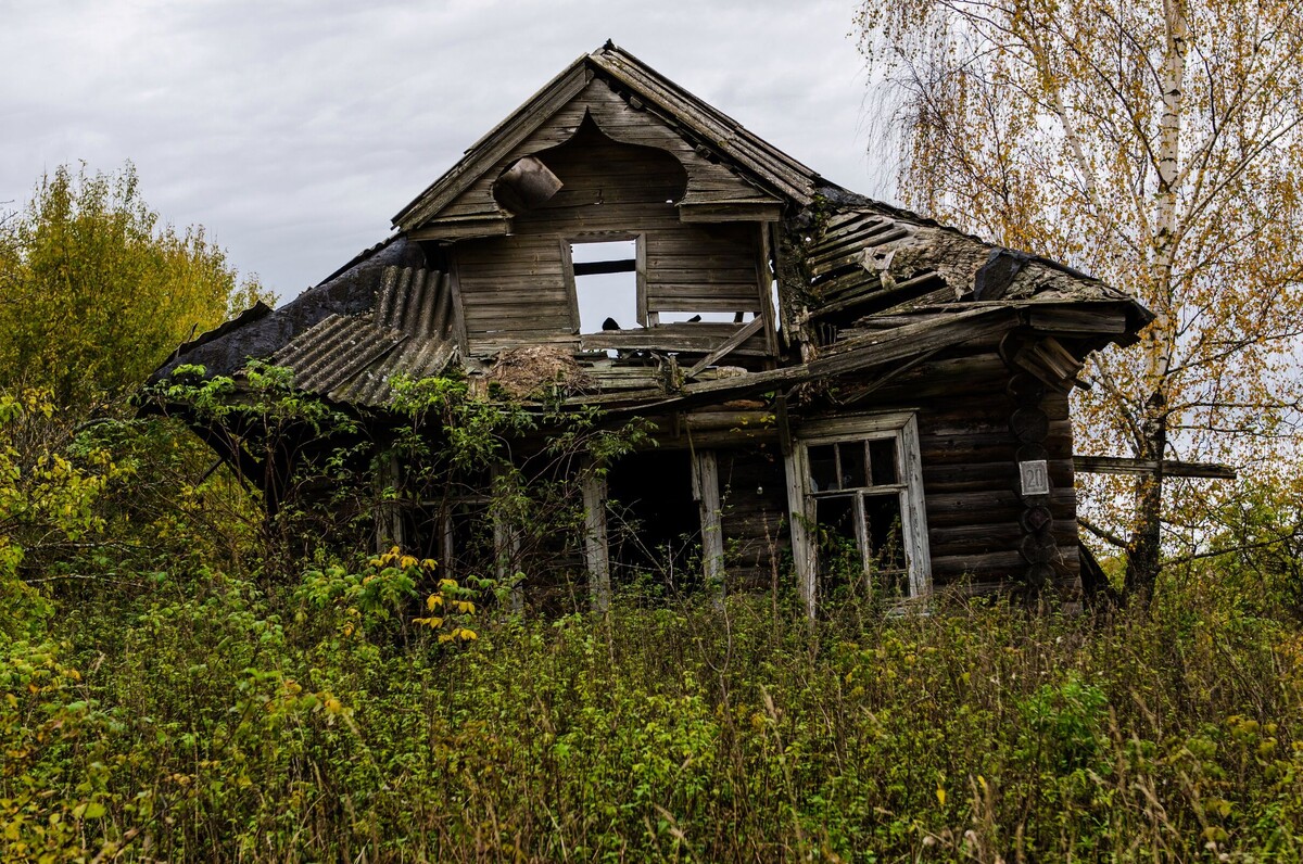 Брошенные деревни ленинградской области