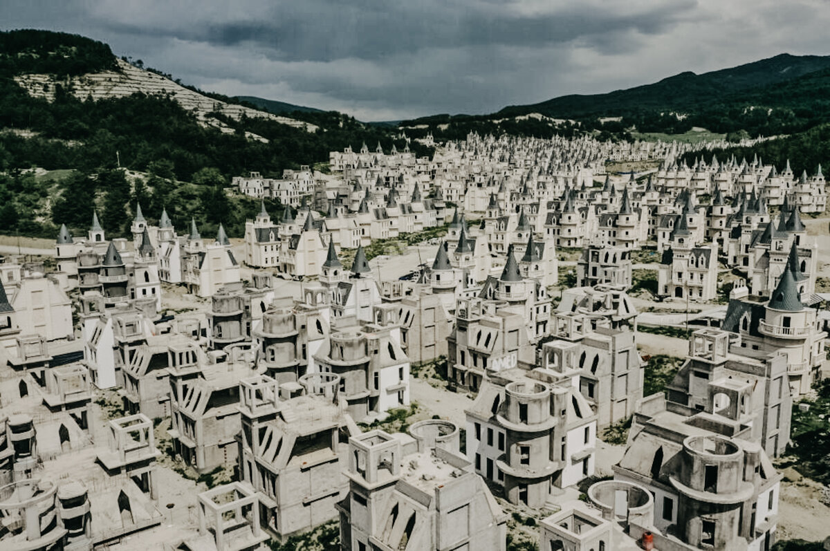 Заброшенный Город В Турции Замки