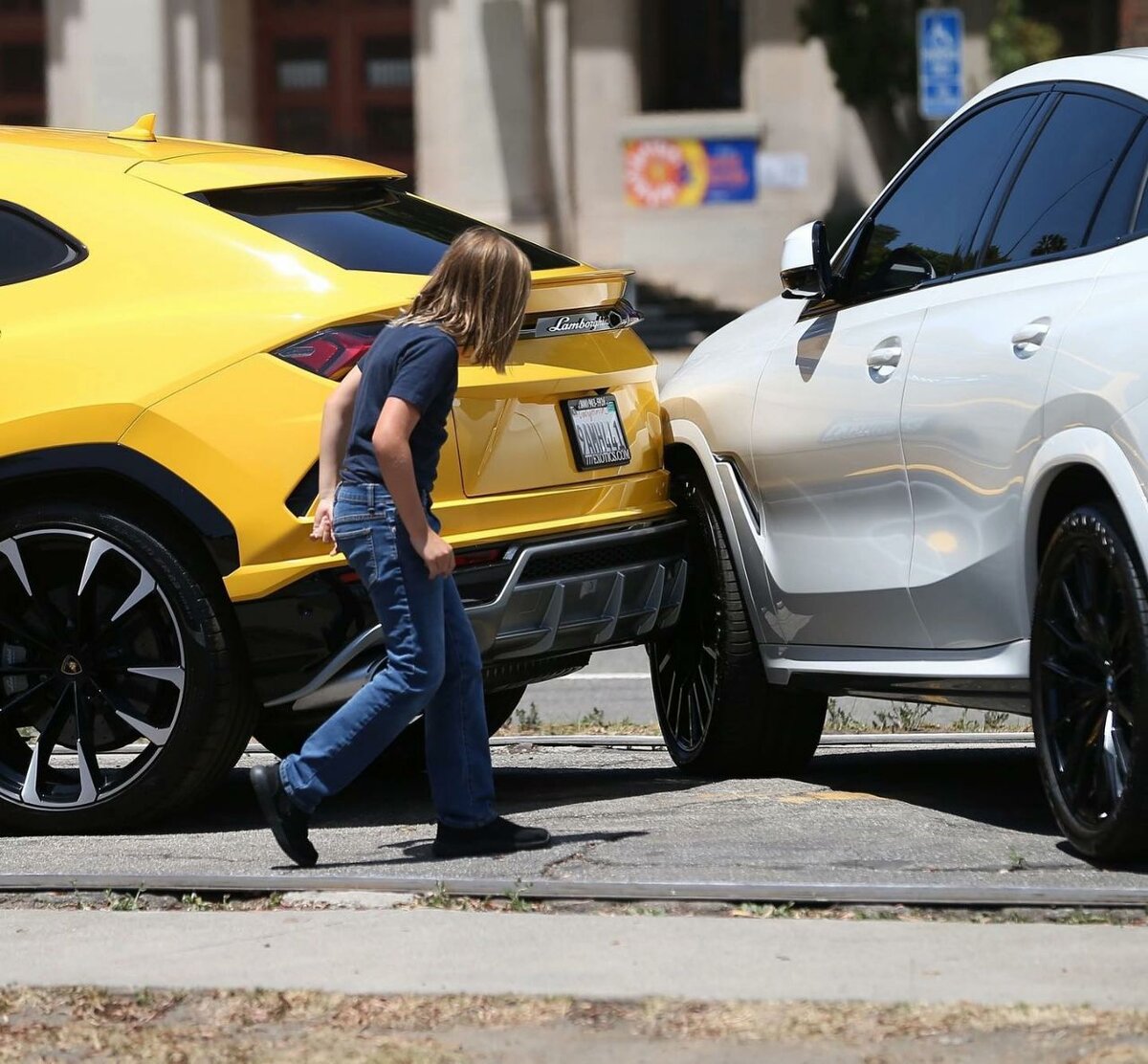 Ben Affleck Son Crashes Car