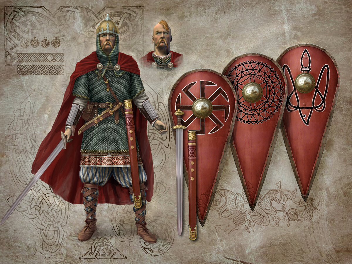 Славянский воин картинки