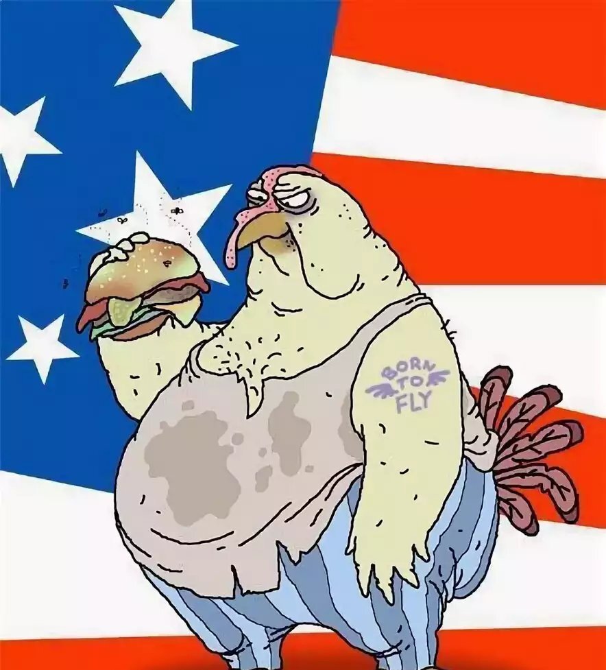 Карикатура сша
