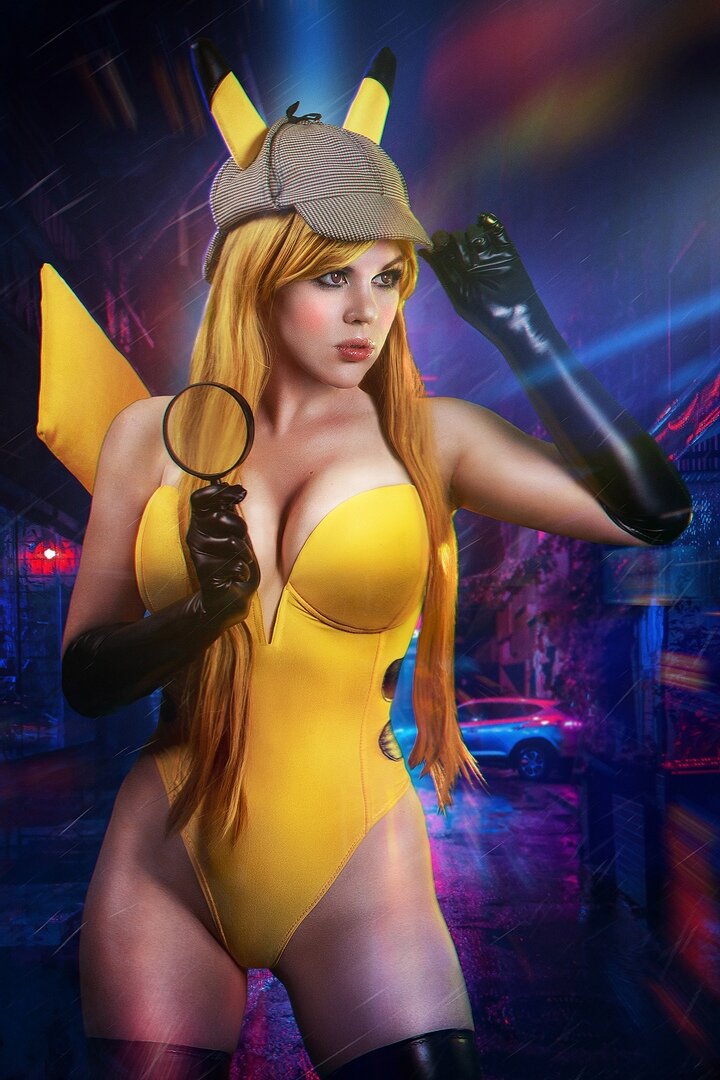 Sexy Pikachu Girl Nacked