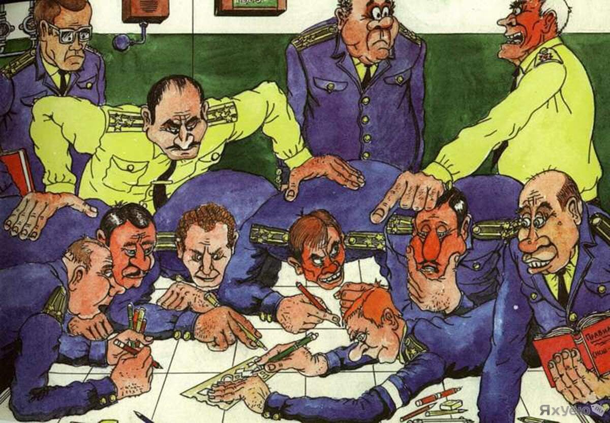 Генерал карикатура