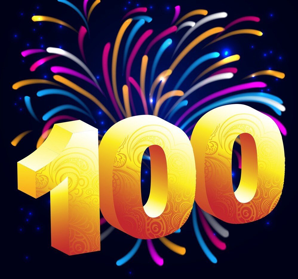 Открытка 100 лет