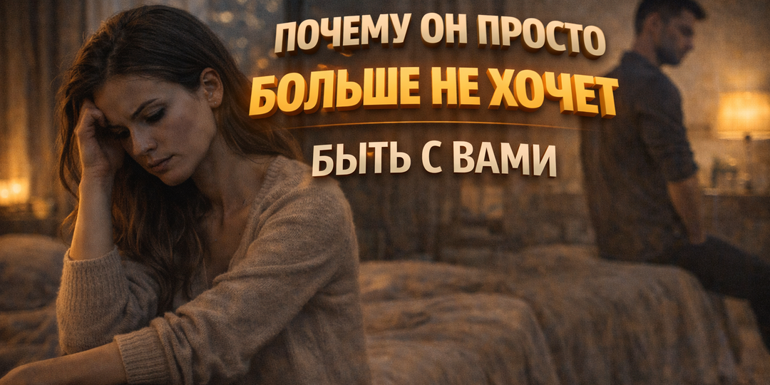 Почему он просто больше не хочет быть с вами
