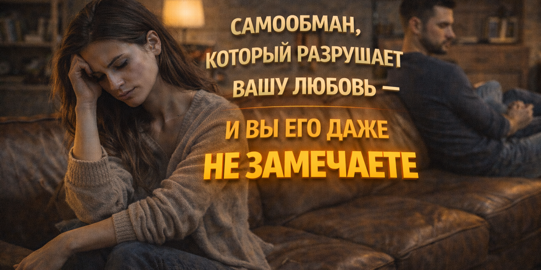 Самообман, который разрушает вашу любовь — и вы его даже не замечаете