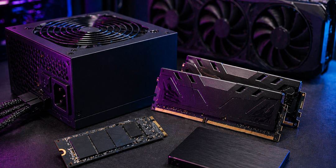 Рейтинг лучших SSD, DDR5 и БП для апгрейда игрового ПК в 2026 году