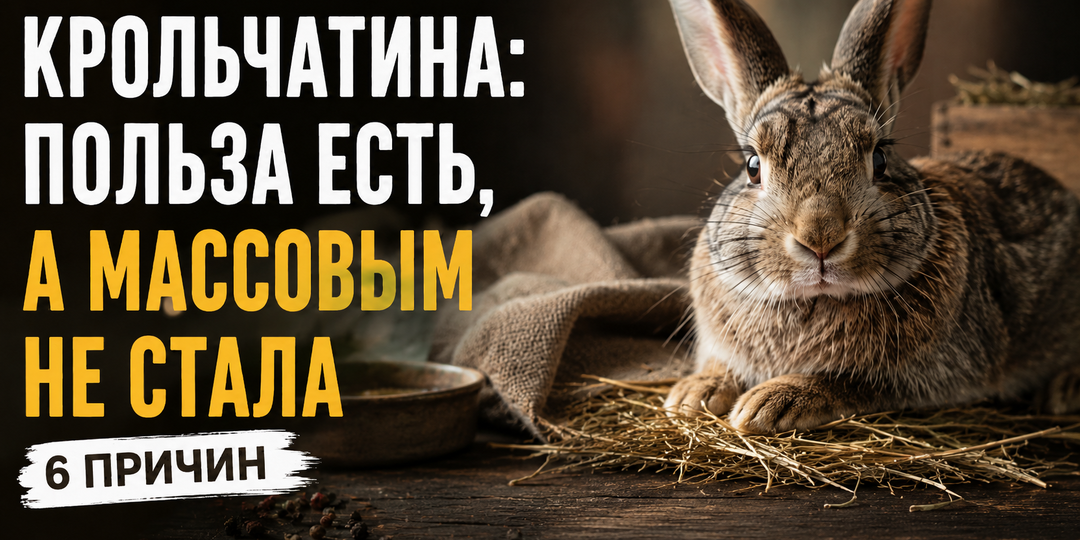 Почему крольчатина так и не стала в России обычным магазинным мясом