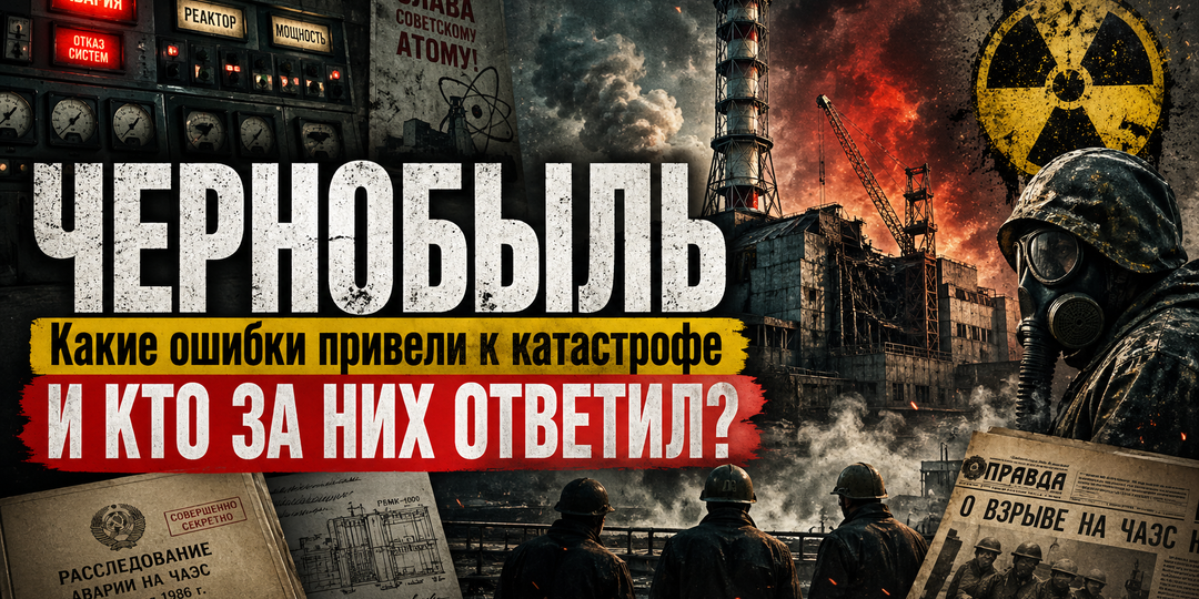 Чернобыль: какие ошибки привели к катастрофе и кто за них ответил