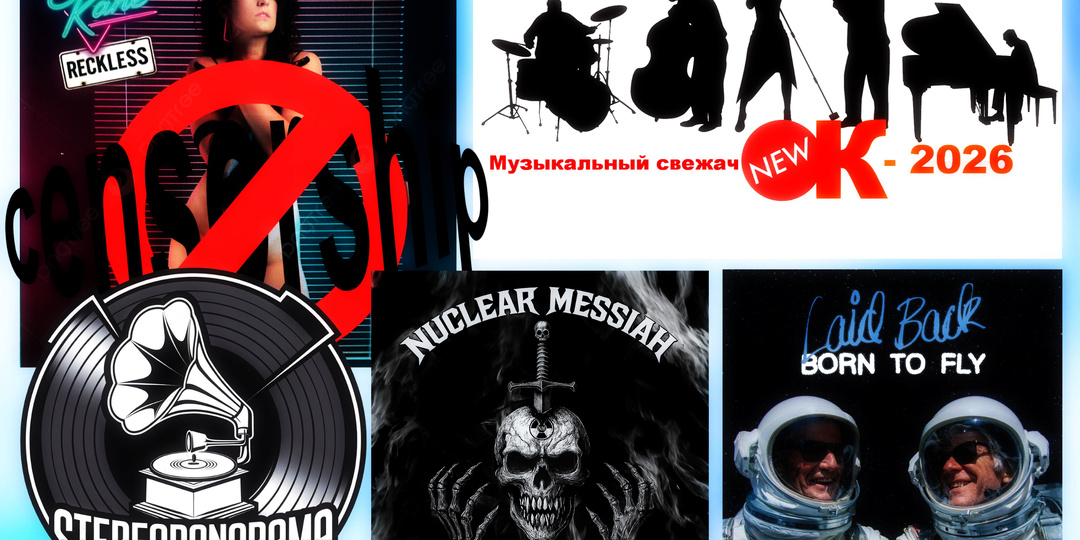 «Музыкальный свежачОК-2026»: Chez Kane (Reckless); Nuclear Messiah (Black Flame); Laid Back (Born To Fly)