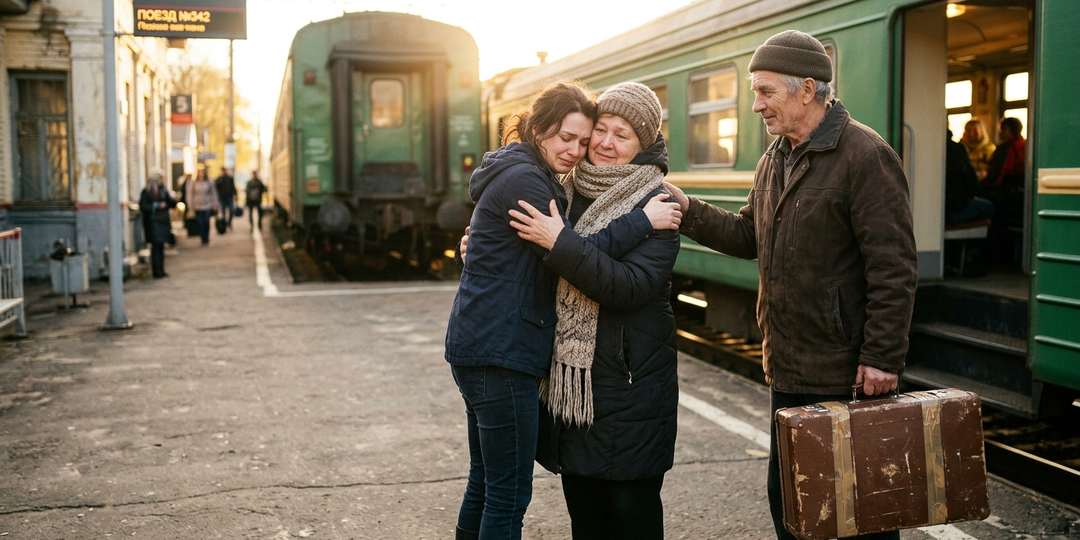 Проводница помогла старикам в поезде, через три года они стали ей роднёй