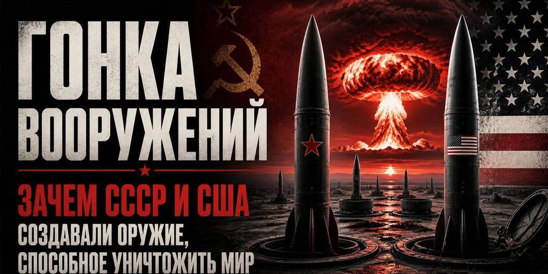 Гонка вооружений: зачем СССР и США создавали оружие, способное уничтожить мир
