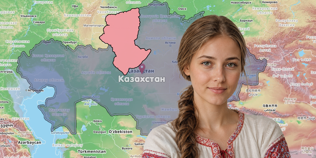 Область в Казахстане, где казахи обогнали русских по численности после распада СССР