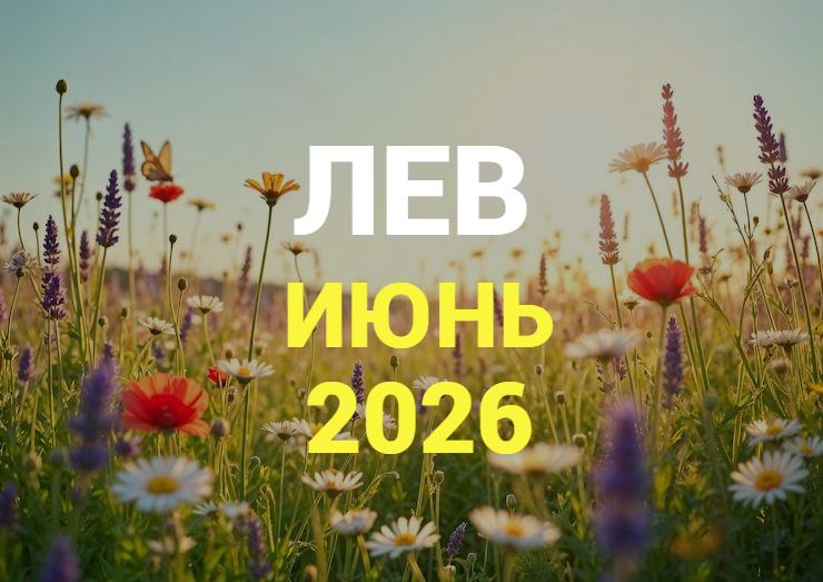 ♌ЛЕВ гороскоп на ИЮНЬ 2026