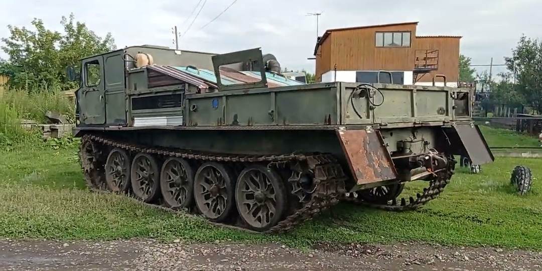 Советский военный тягач АТС-59 колхозники любили больше трактора. Писали в Минобороны напрямую