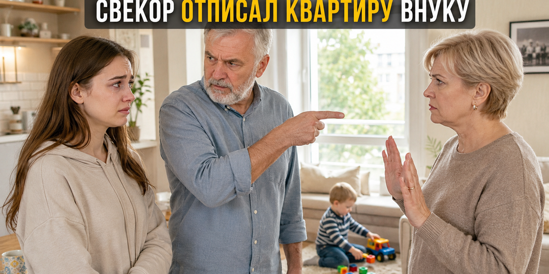 Муж сбежал от семьи, свекровь выгнала бы на мороз, но свёкор принёс бумагу, от которой она остолбенела