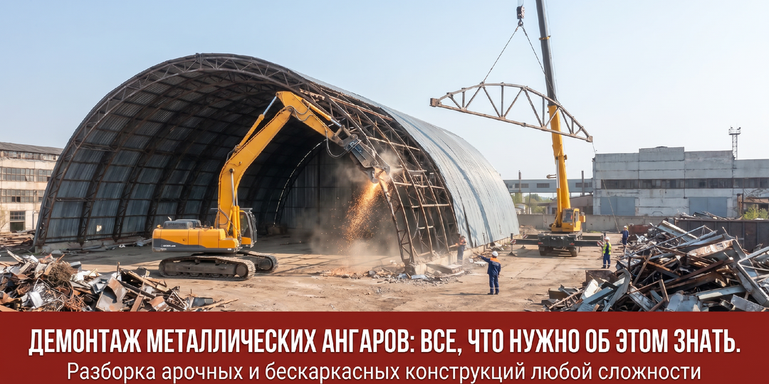 Демонтаж металлических ангаров: все, что нужно об этом знать