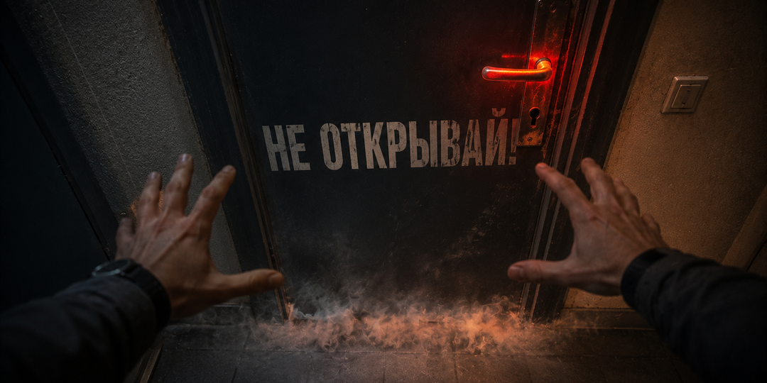 Пожар этажом ниже: почему открытое окно может вас убить