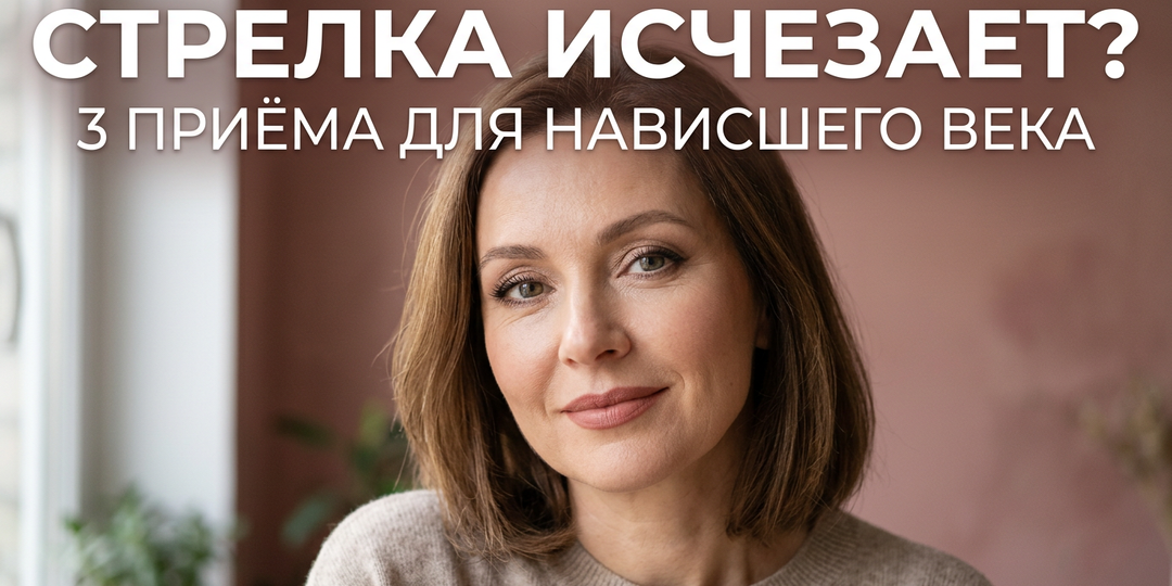 Макияж для нависшего века: 4 приёма, которые меняют всё