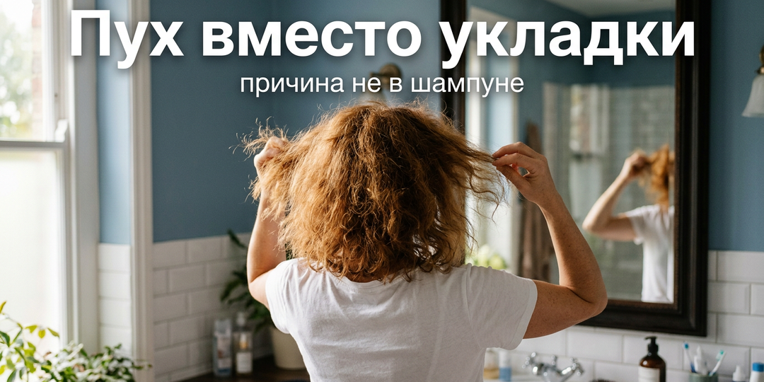 Волосы пушатся после 45: утюжок не спасает, а калечит