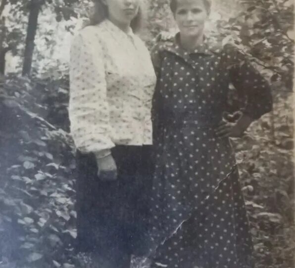 Узницы фашистских концлагерей.