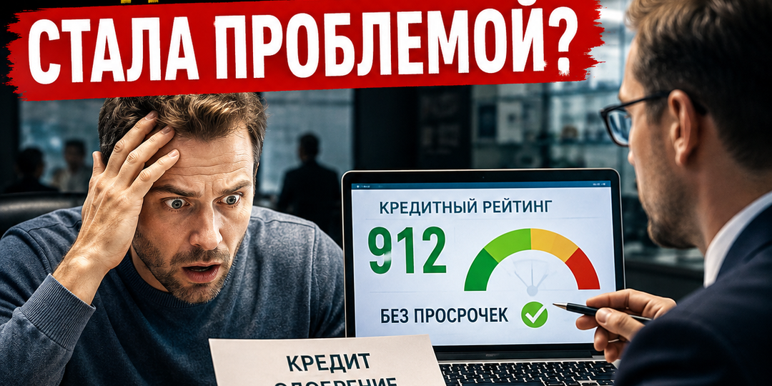 «У вас слишком хорошая кредитная история».