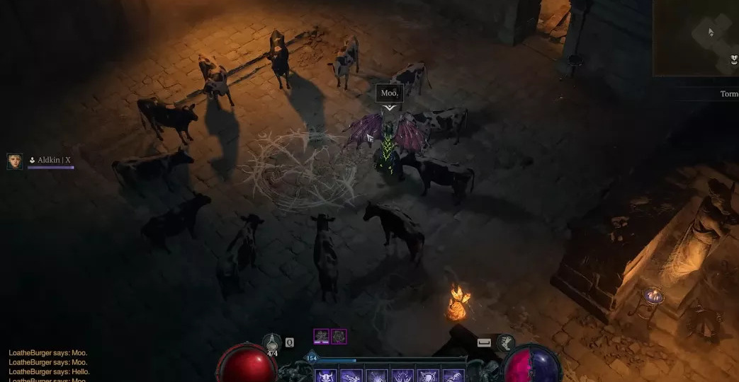 Спустя три года игроки нашли секретный «коровий уровень» в Diablo IV