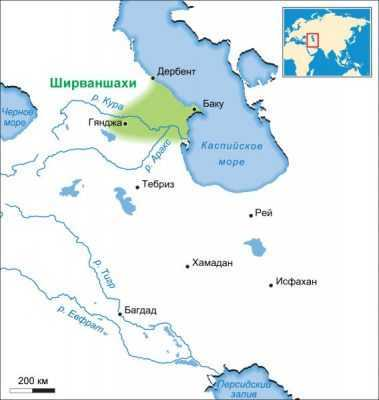 1030–1033 годы - походы Мстислава на Ширван (Закавказье) в союзе с аланами и сарирцами