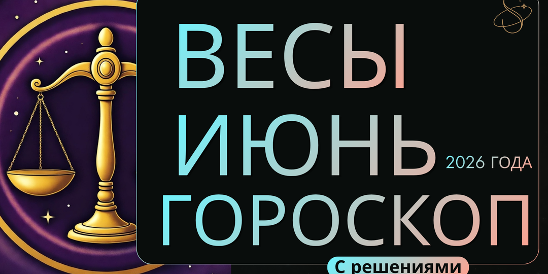 Ведический гороскоп для Весов на июнь 2026: Здоровье, отношения, карьера и удача