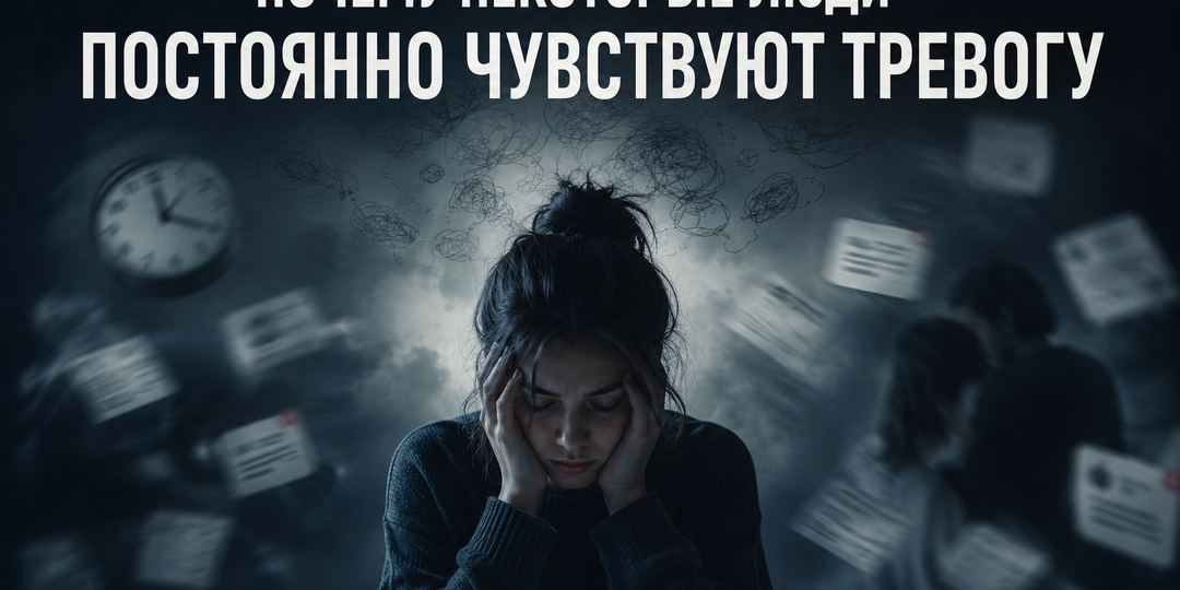 Почему некоторые люди постоянно чувствуют тревогу