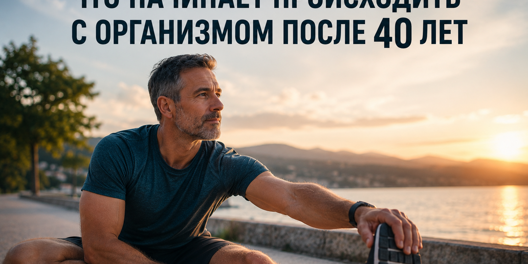 Что начинает происходить с организмом после 40 лет