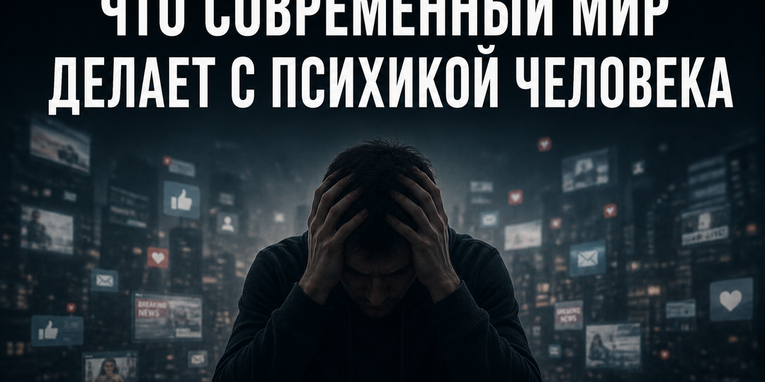 Что современный мир делает с психикой человека