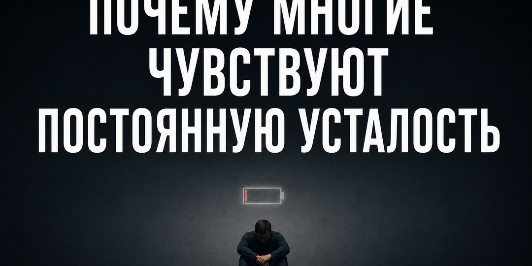Почему многие чувствуют постоянную усталость