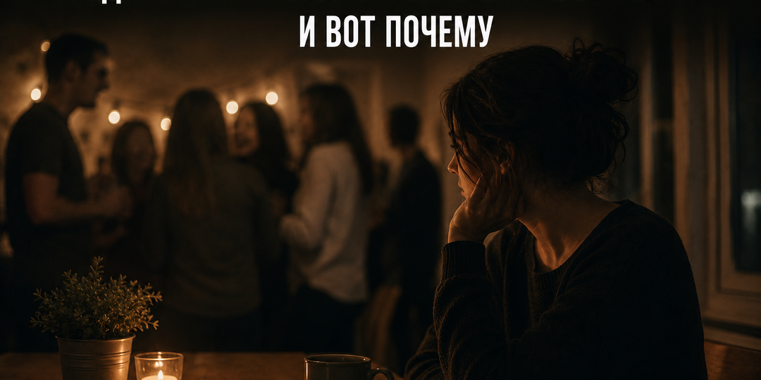 Люди начали избегать шумных компаний — и вот почему