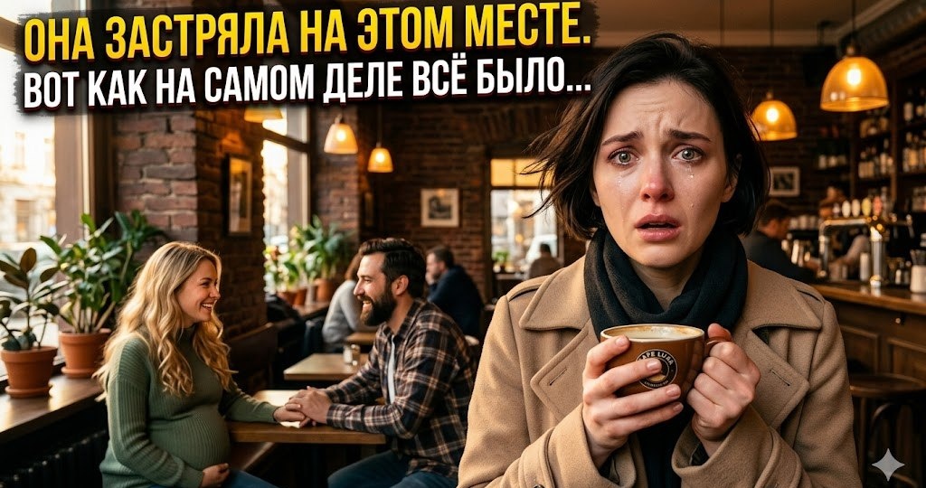 — Марина зашла в кофейню за капучино и увидела мужа с блондинкой, а на столике лежало свидетельство о рождении, где отец — он, а мать — не о