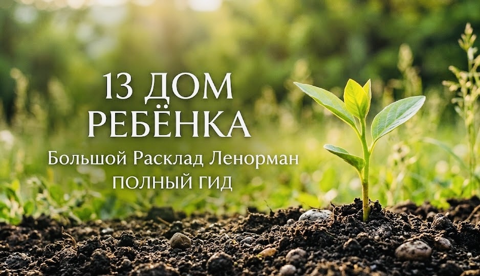 Большой расклад Ленорман: Полный гид по 13-му Дому (Дом Ребёнка).