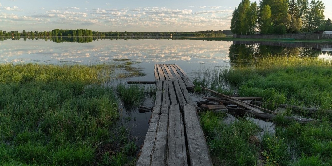 Весна,бесконечное отражение