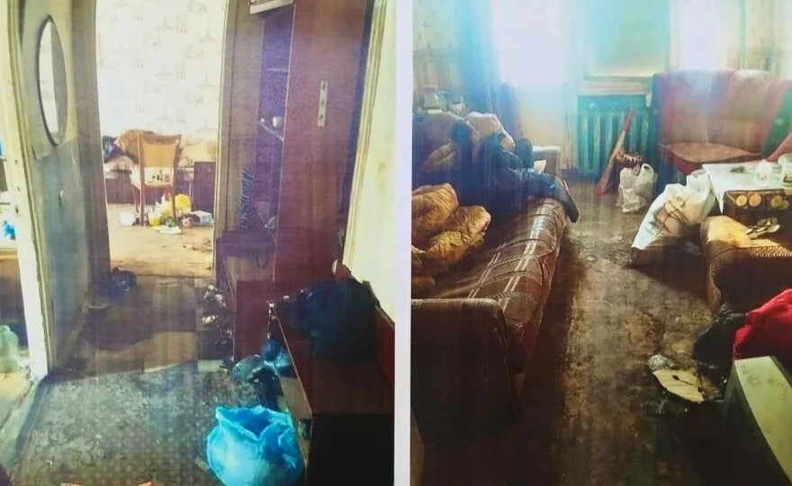 Забайкалец превратил муниципальную квартиру в помойку с тараканами и клопами