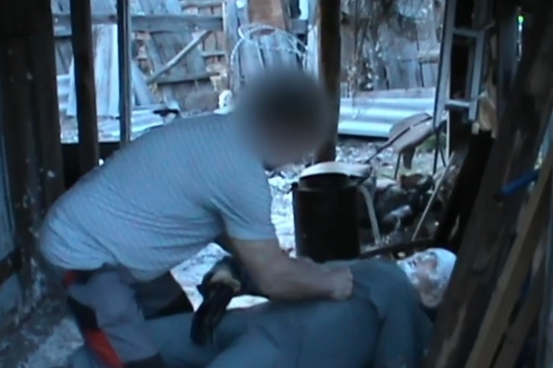 Житель Курганской области забил соседа поленом