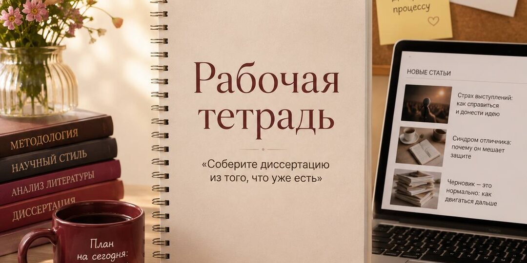 💢 Скачивайте рабочую тетрадь и читайте свежие статьи о страхах докладчиков и синдроме отличника