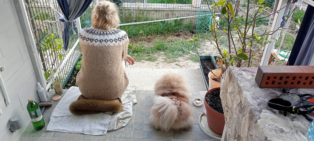 Мы с Тамарой ходим парой