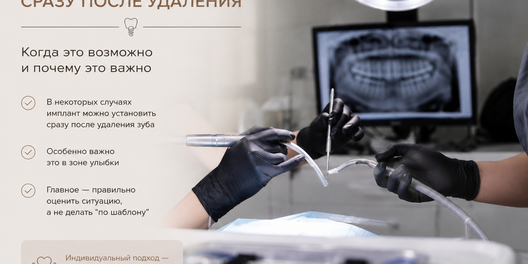 Почему имплантация «на потом» часто становится большой ошибкой