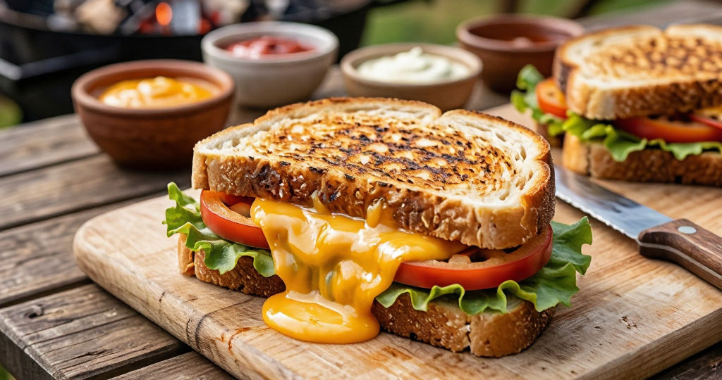 Горячие бутерброды для дачи и пикника: бюджетно, сытно и очень вкусно
