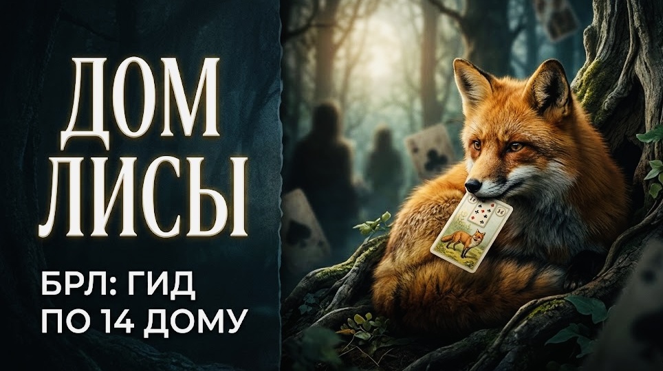 Большой расклад Ленорман: Полный гид по 14-му Дому (Дом Лисы).