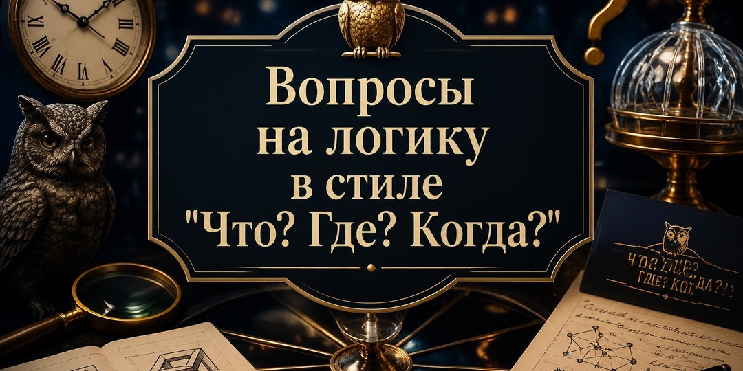 Логические задания в стиле "Что? Где? Когда?"