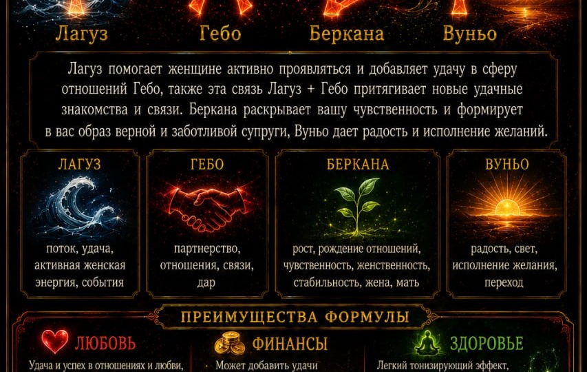 «Успех в любви для женщин» (из сборника "Рунические формулы