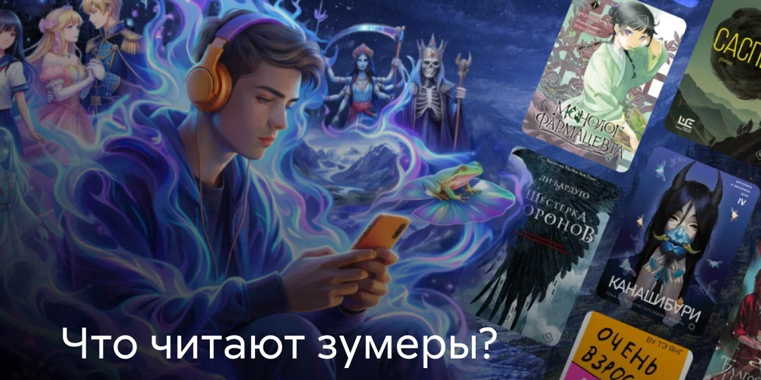 Что читают зумеры: Топ-10 популярных публикаций