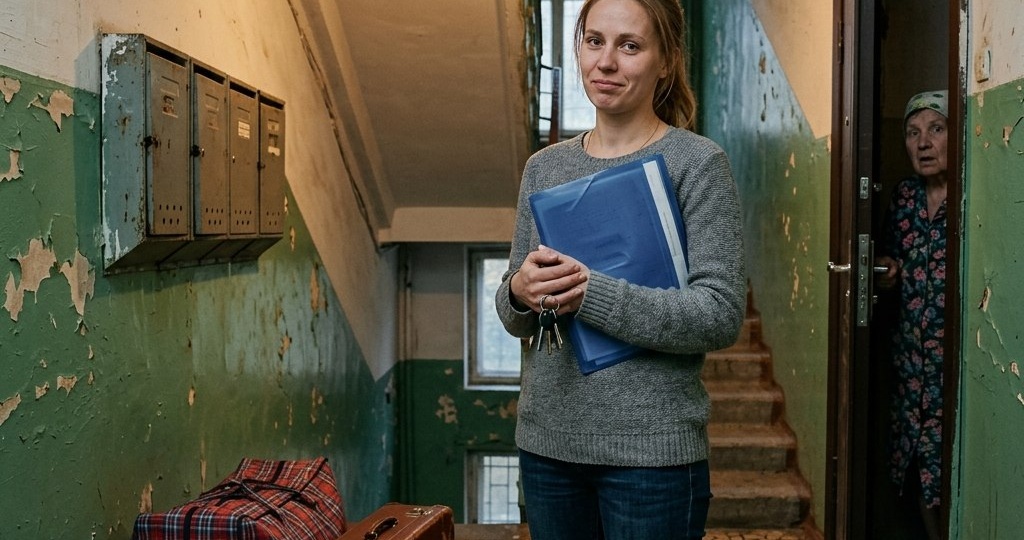 «Мам, а где мои вещи?» — «В подъезде, на лестнице. Брат с женой въезжают завтра». Только они забыли одну мелочь — квартира оформлена на меня