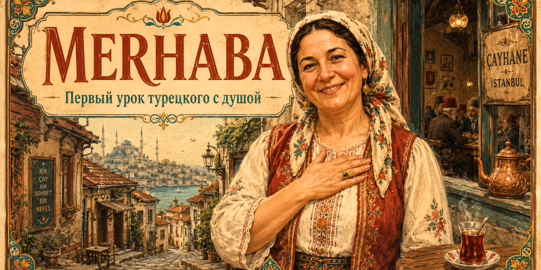 Не «бамбарбия-киргуду», а merhaba: первый урок турецкого с душой